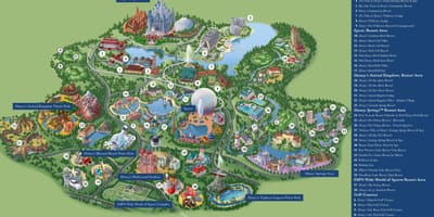 નકશો WDW